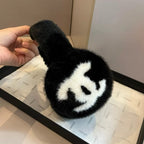 Rabbit Fur Earmuffs | Fluffy Ear Warmers