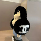 Rabbit Fur Earmuffs | Fluffy Ear Warmers