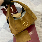 G Luxury Suede Tote Bag – Premium Craftsmanship