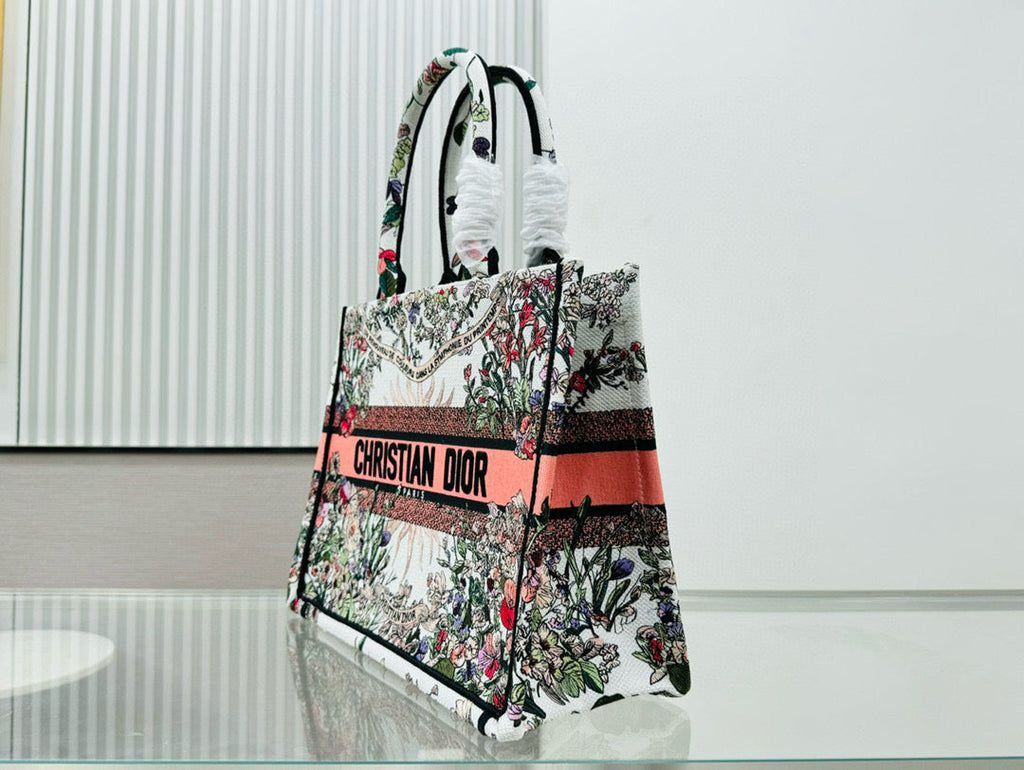 D Book Tote ( WHITE SUN)