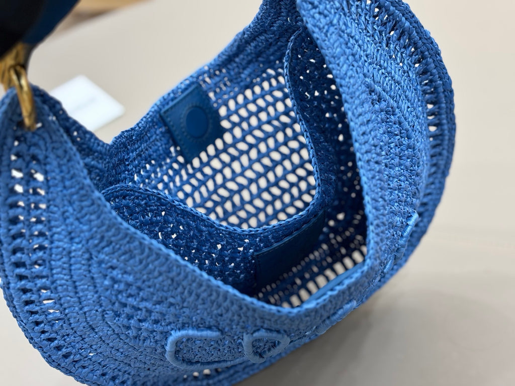 Summer Banana Woven Shoulder Bag  (Premium Quality)