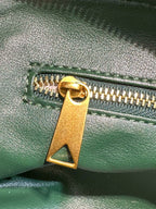 Woven Leather Concert Pouch