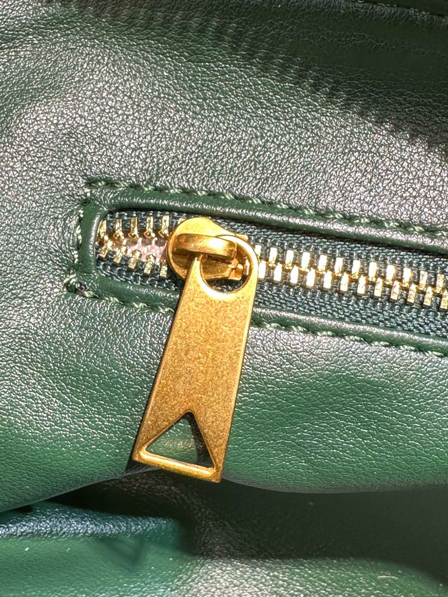 Woven Leather Concert Pouch
