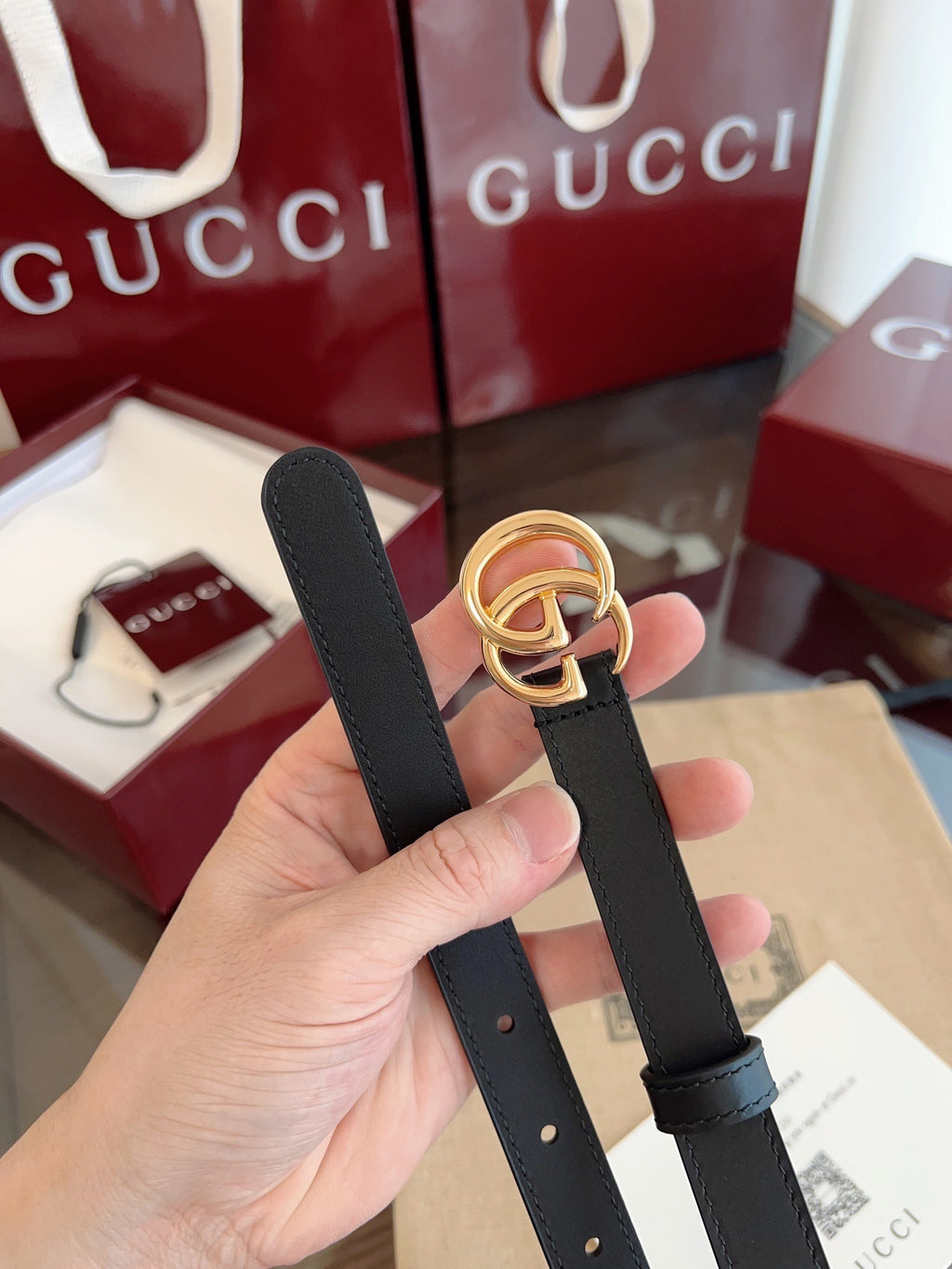 Premium Leather Belt – Signature Buckle Edition