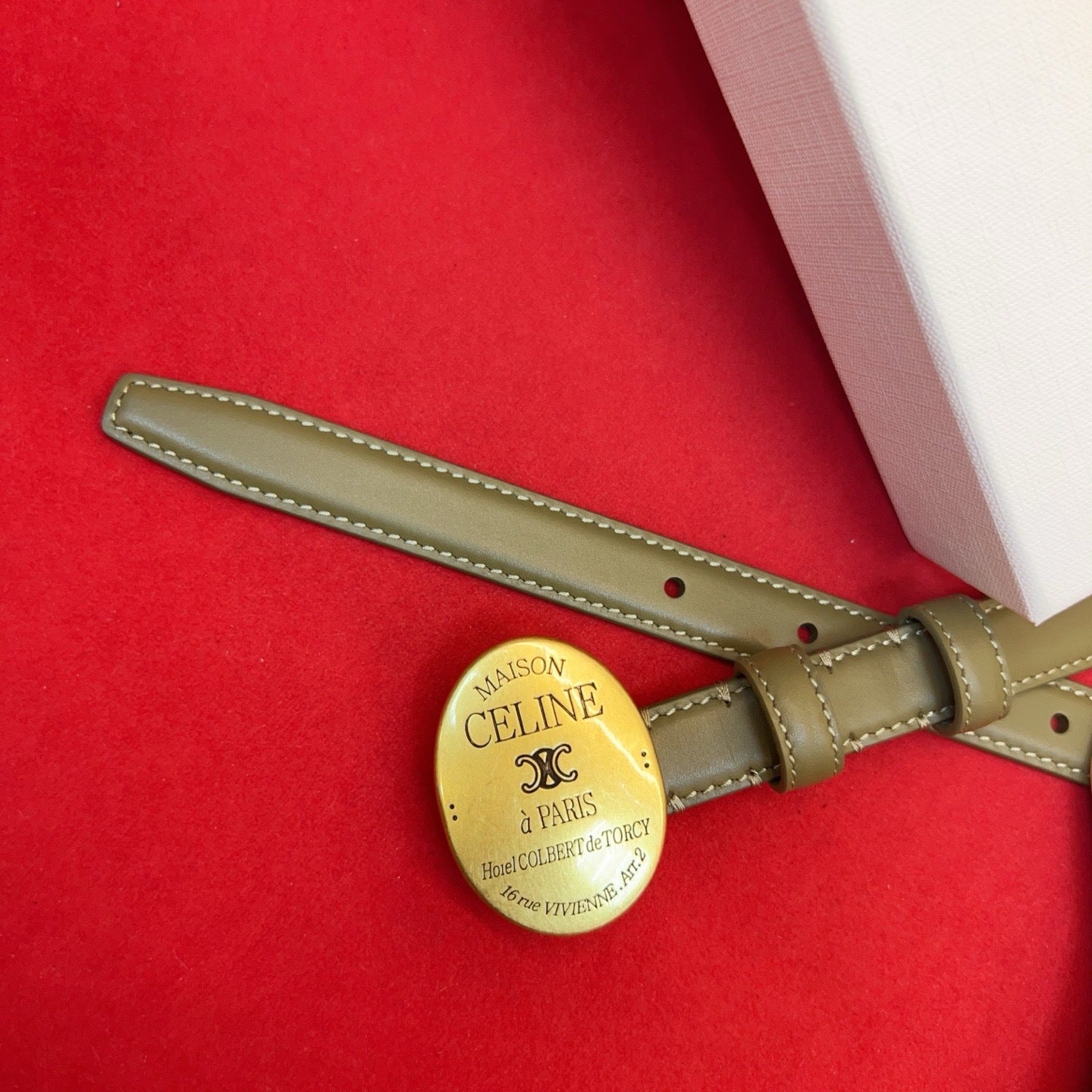 Teen Triomphe Slim Belt — 18mm