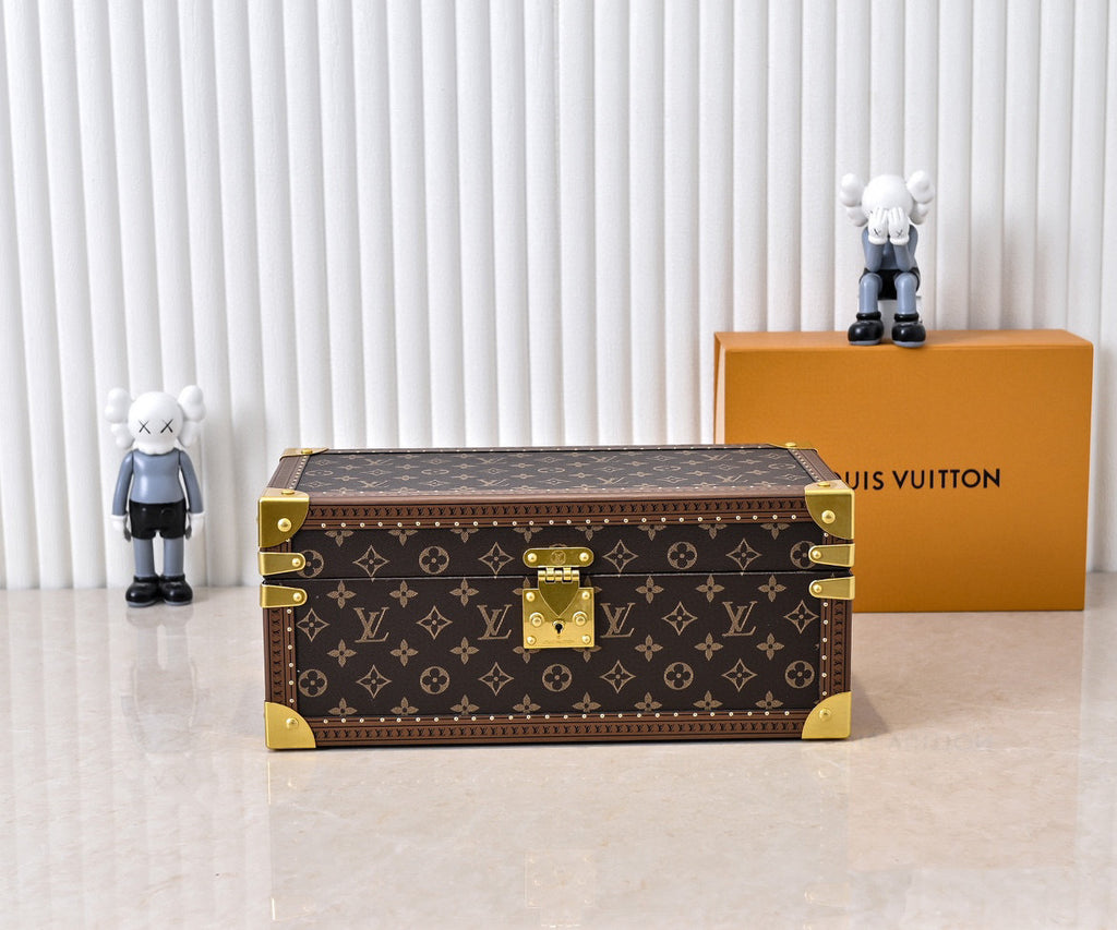 Monogram Canvas Jewelry &amp; Watch Box | 20209 | Premium Quality