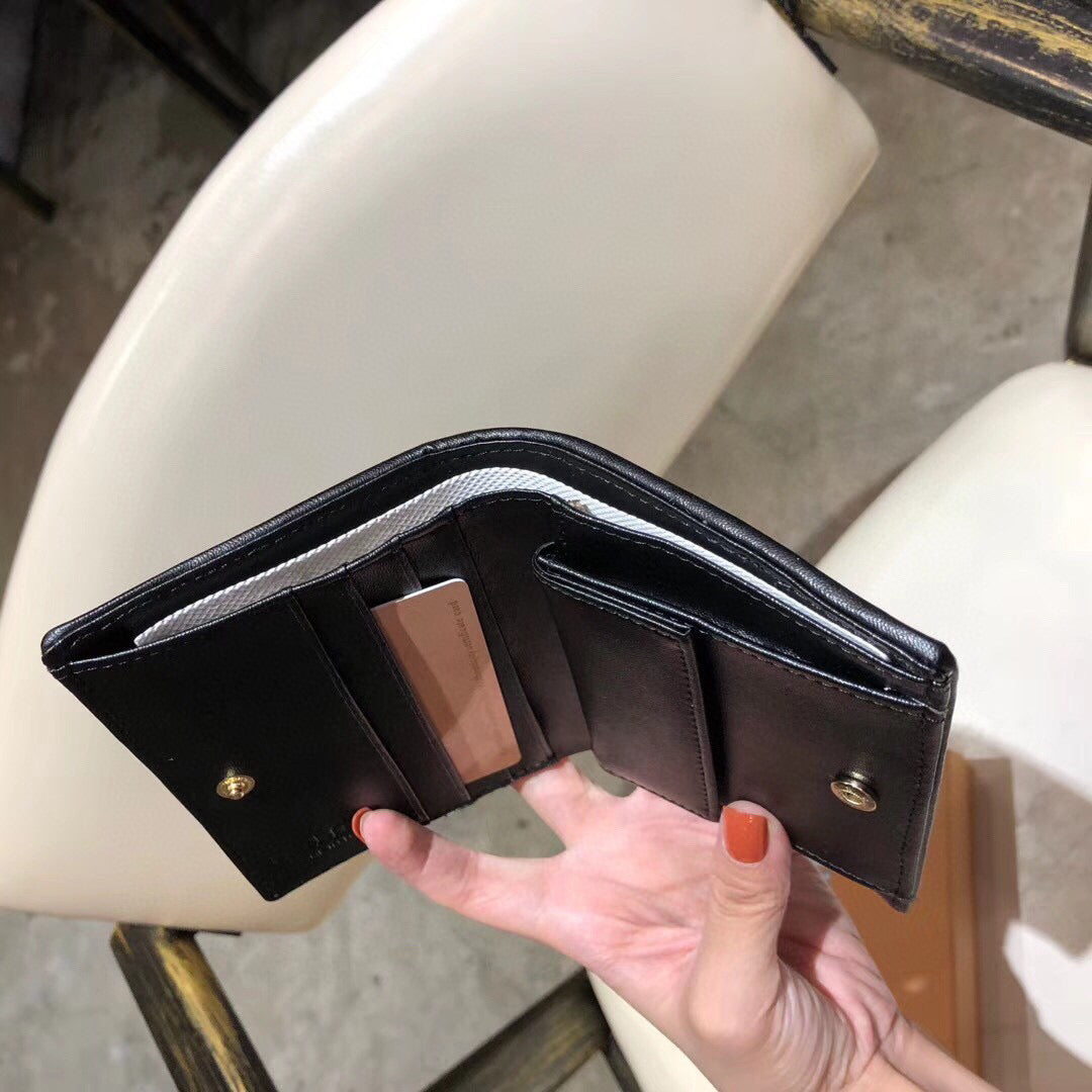 M*u**M*u Black Pink Wallet