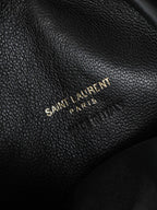 ICare Baby Pink Napa Leather Croissant Shoulder Bag