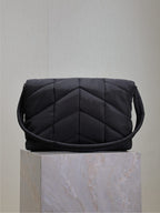 LouLou Puffer Lightweight Nylon Shoulder & Crossbody Bag – Unisex Style (Premium Quality )