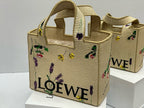 Summer Woven Tote Bag