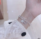 Heart Charm Bracelet | Silver | Brass | Artisan Collection