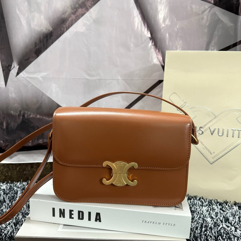 Triomph Classic Flap Shoulder Bag – Timeless Edition