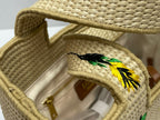 Summer Woven Tote Bag