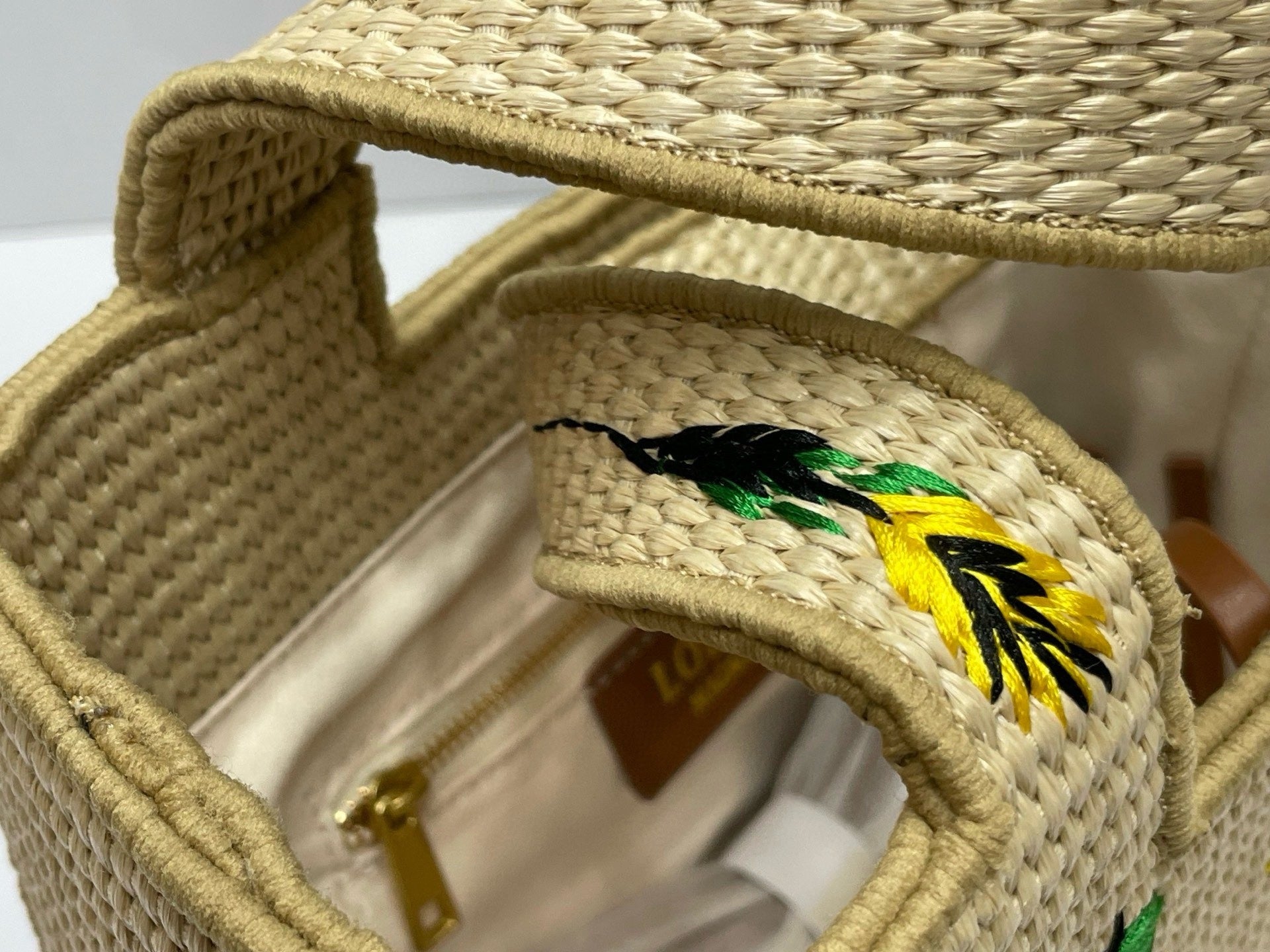 Summer Woven Tote Bag