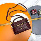 Gaby  Mini Double-Zip Crossbody Bag [Premium Quality]