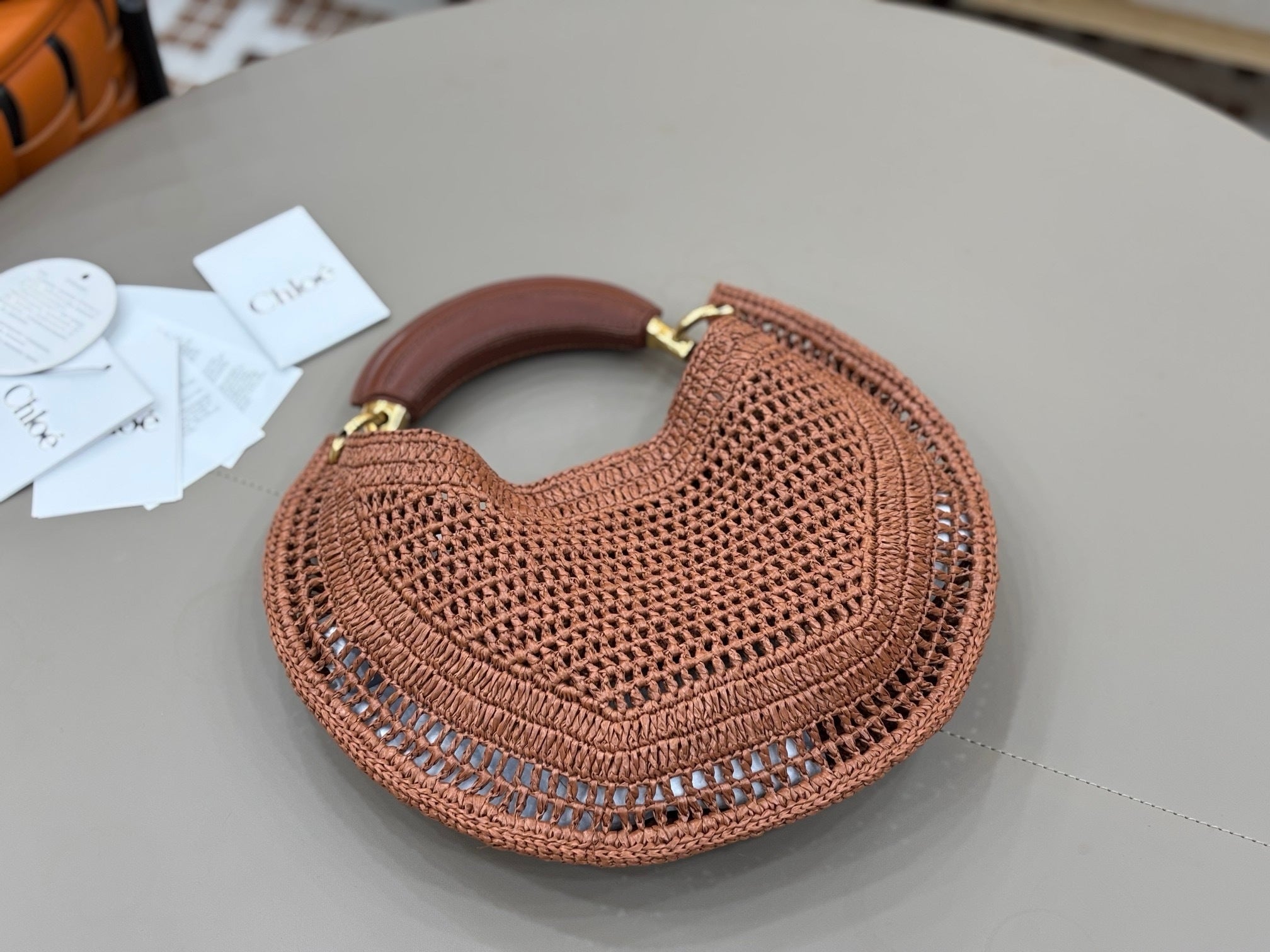 Summer Banana Woven Shoulder Bag  (Premium Quality)