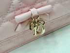 D Bow Top Handle Crossbody Bag