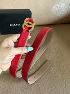 Iconic Double-C Buckle Belt