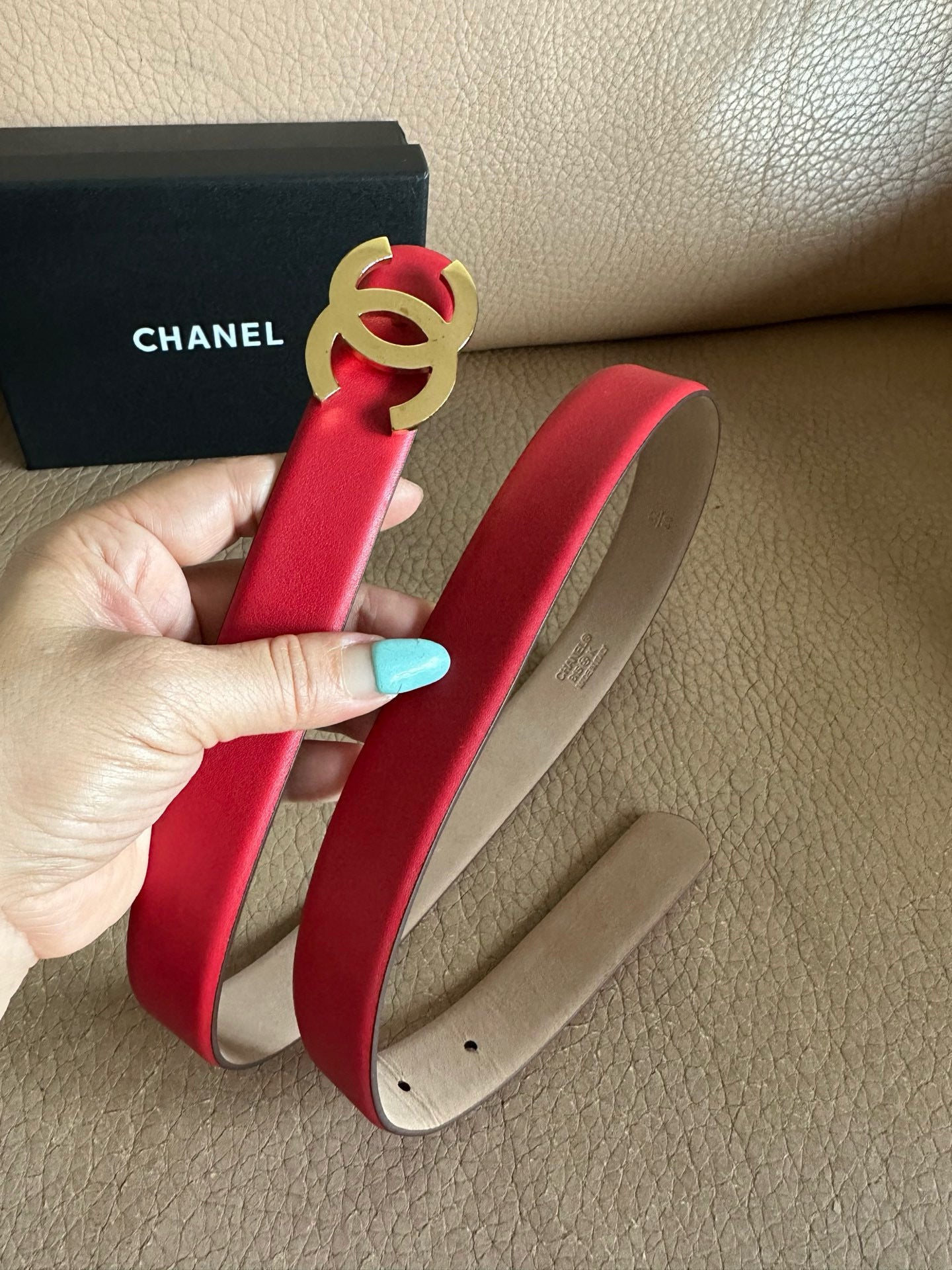 Iconic Double-C Buckle Belt