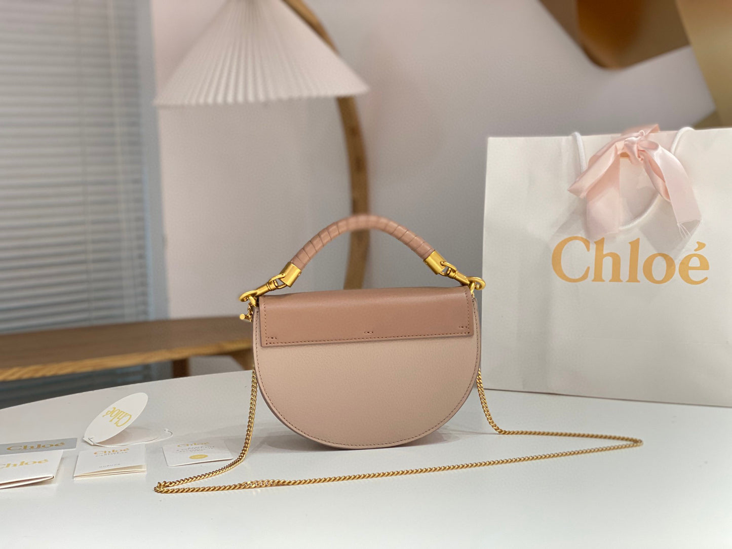 Chl0é Marcie Mini Leather Bag