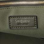 Y Elegant Soft Leather Suede-Lined Tote Bag