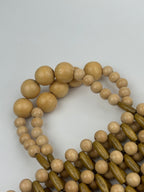 Anagram Wooden Bead Tote