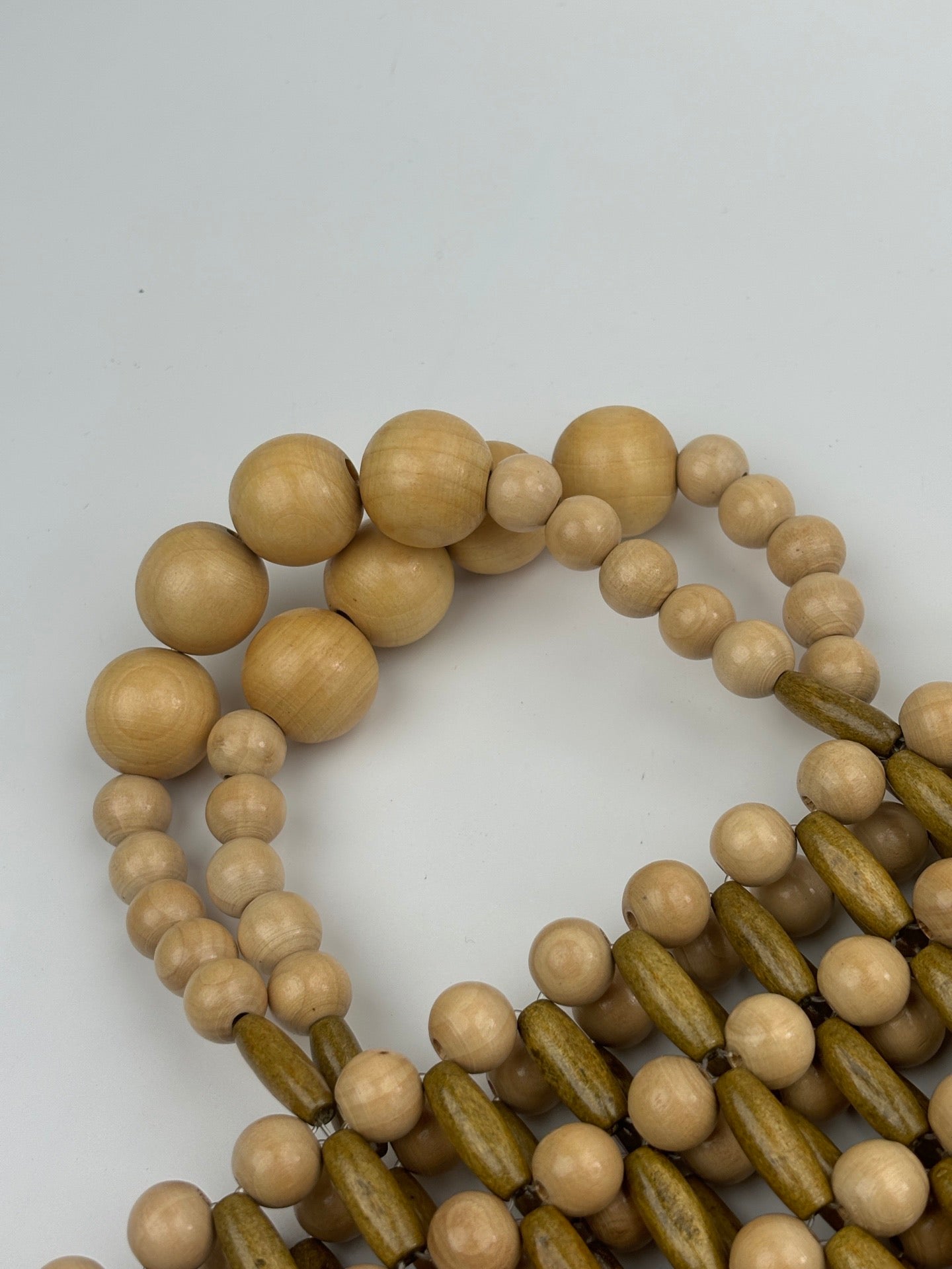 Anagram Wooden Bead Tote