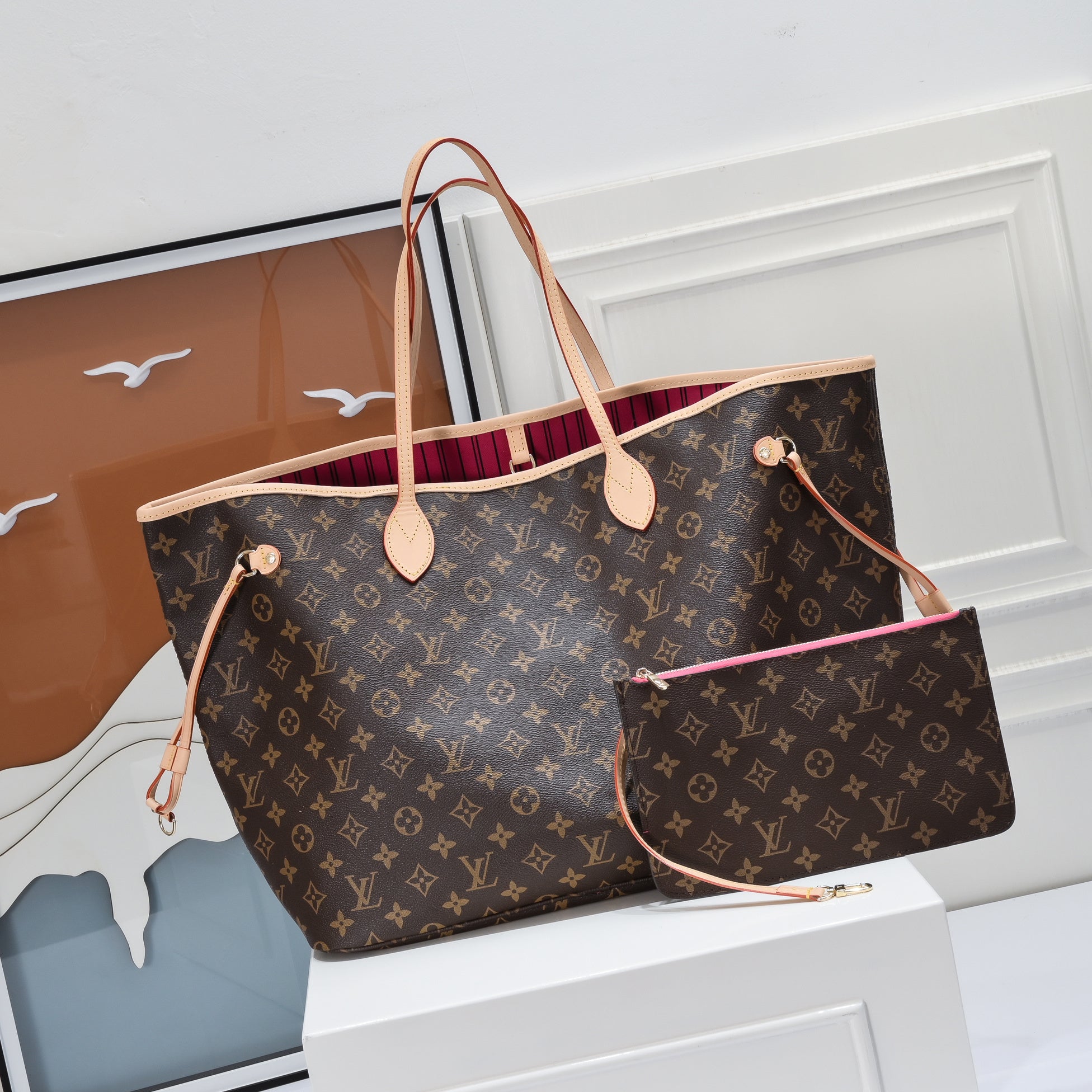 Legendary Tote Bag — Damier Ebène Canvas