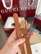 Premium Leather Belt – Signature Buckle Edition