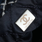 24P Denim Trash Bag Tote