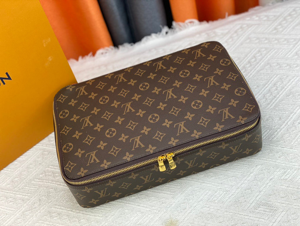 Monogram Canvas Jewelry Box | 3 Prints · 3 Sizes
