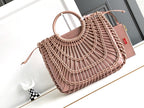 Garava Allknots Woven Leather Tote | 9902 MTX