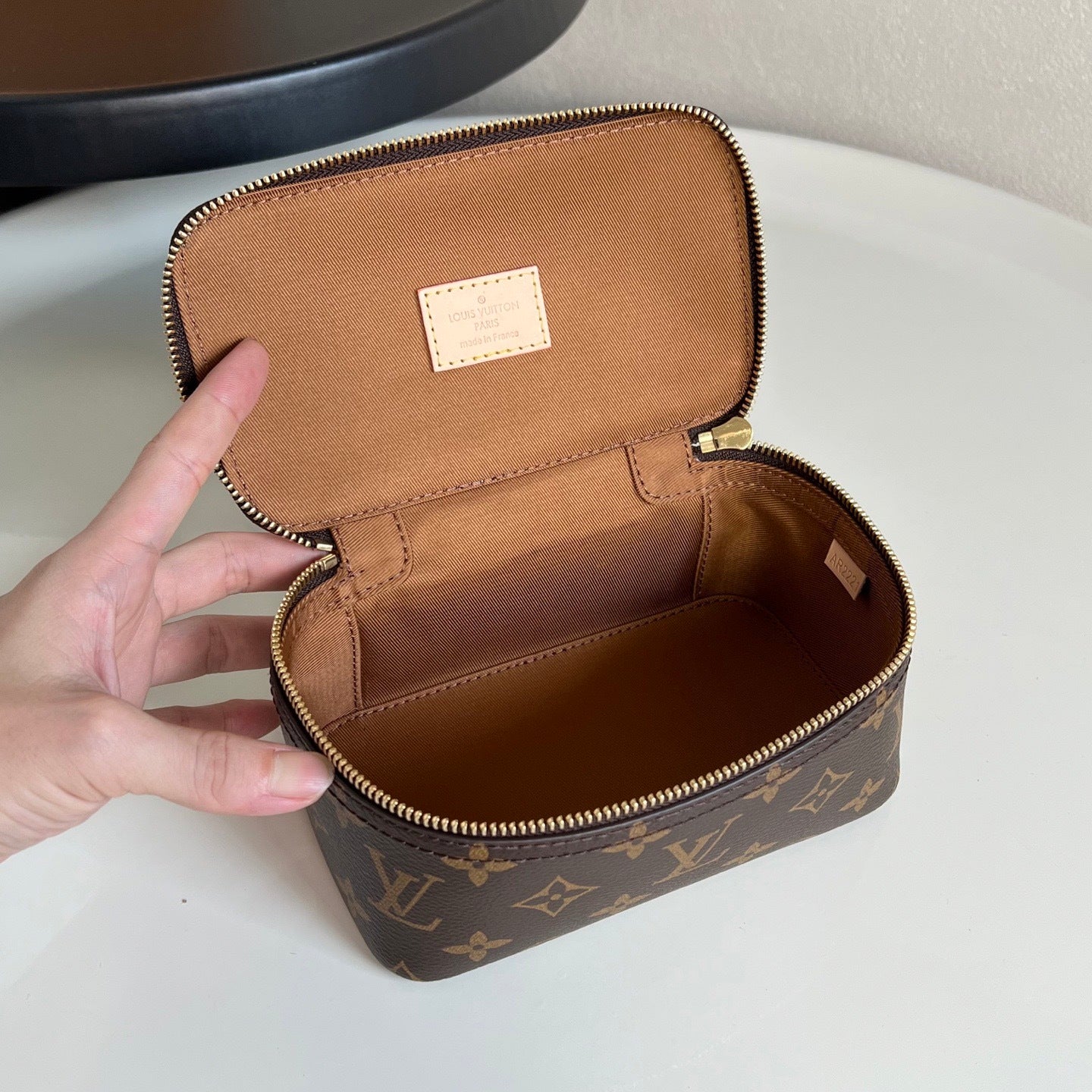 Monogram Canvas Jewelry Box | 3 Sizes | Premium Quality