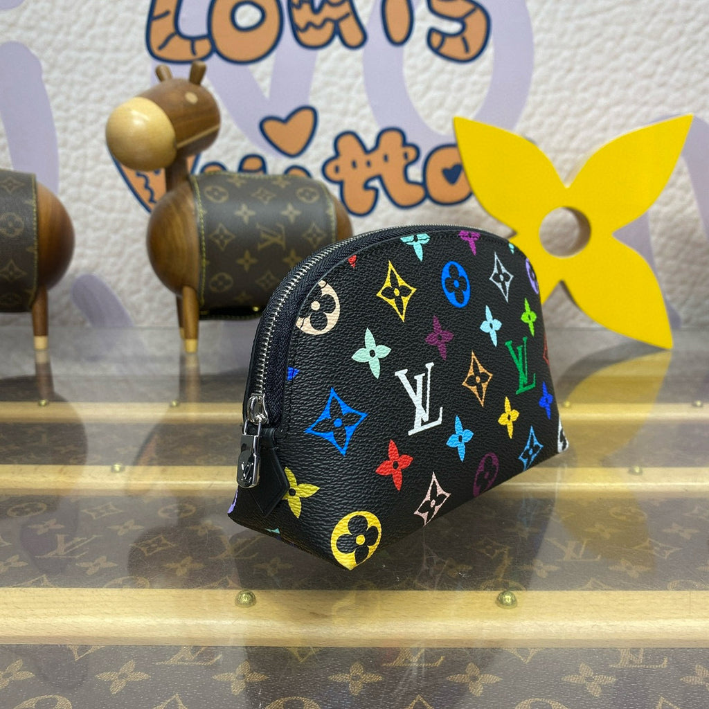 Monogram Multicolor Pouch | Small | (Premium Quality)