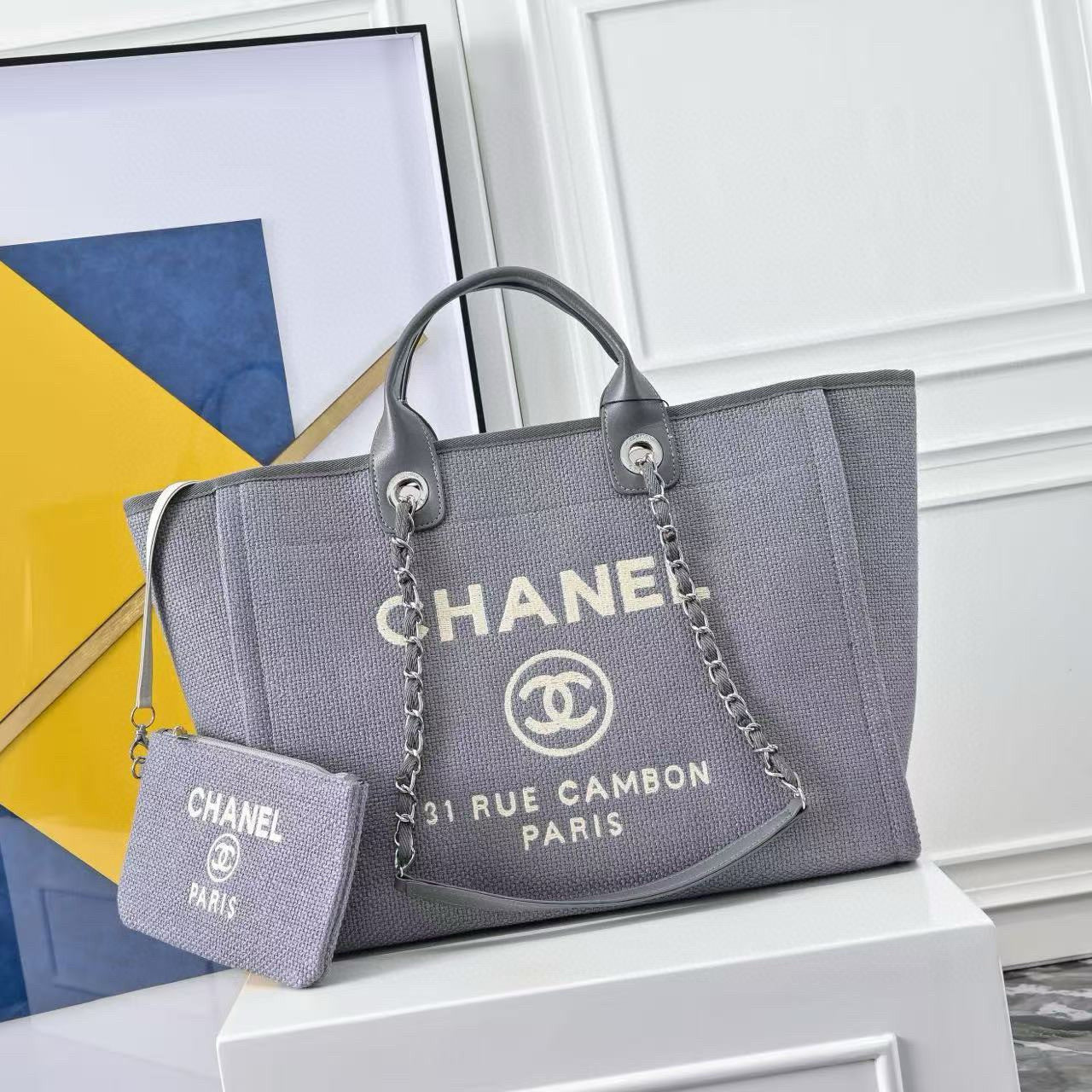 Luxury Canvas Tote (AS3257) – Limited Edition