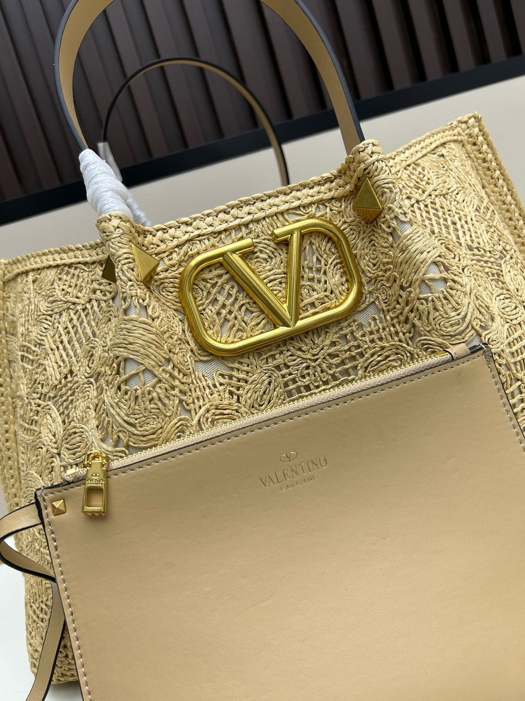 Large Embroidered Tote