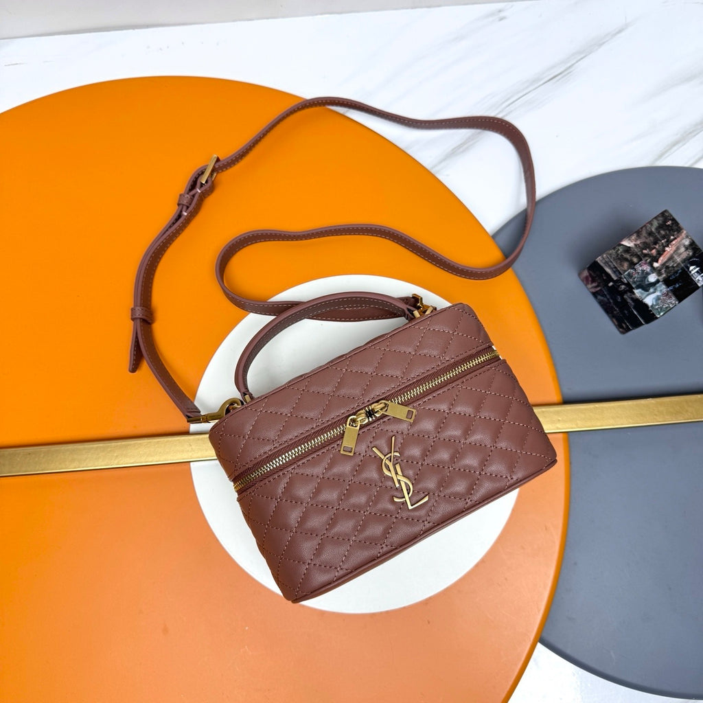Gaby  Mini Double-Zip Crossbody Bag [Premium Quality]