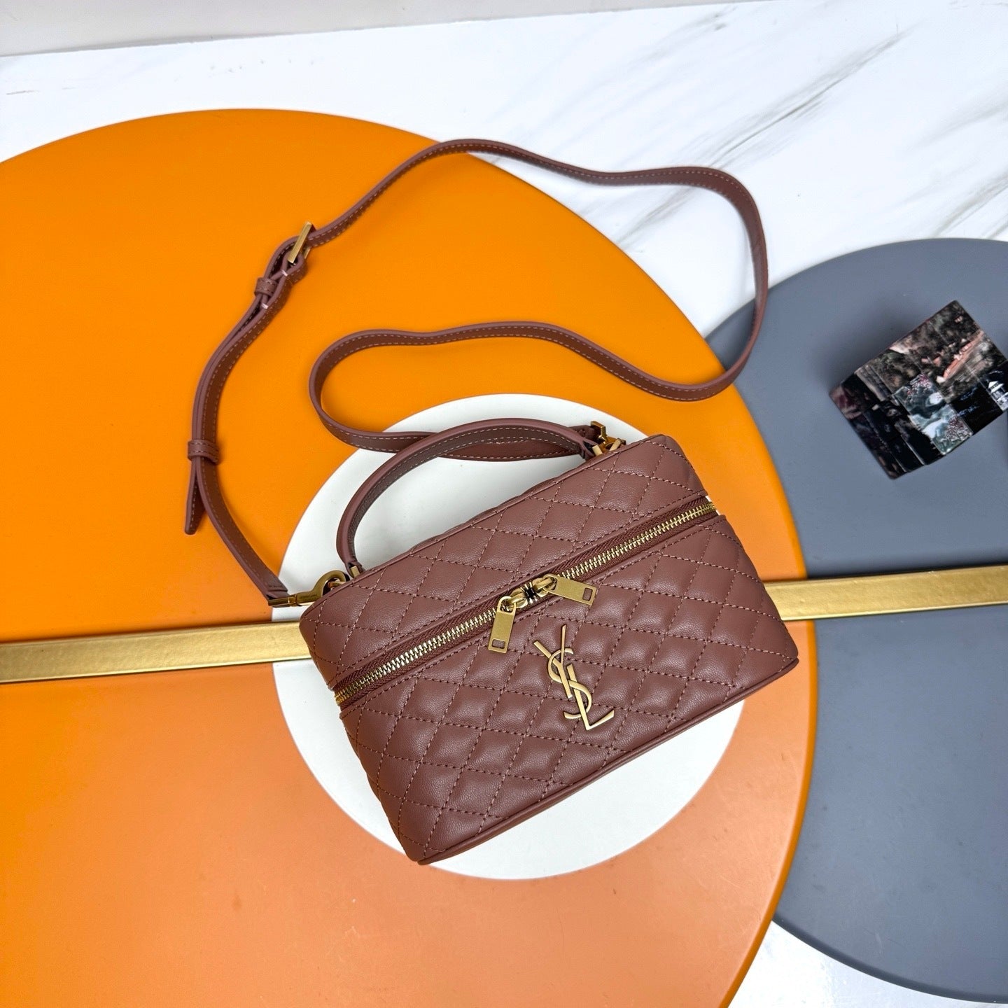 Gaby  Mini Double-Zip Crossbody Bag [Premium Quality]