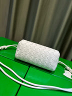Woven Leather Concert Pouch