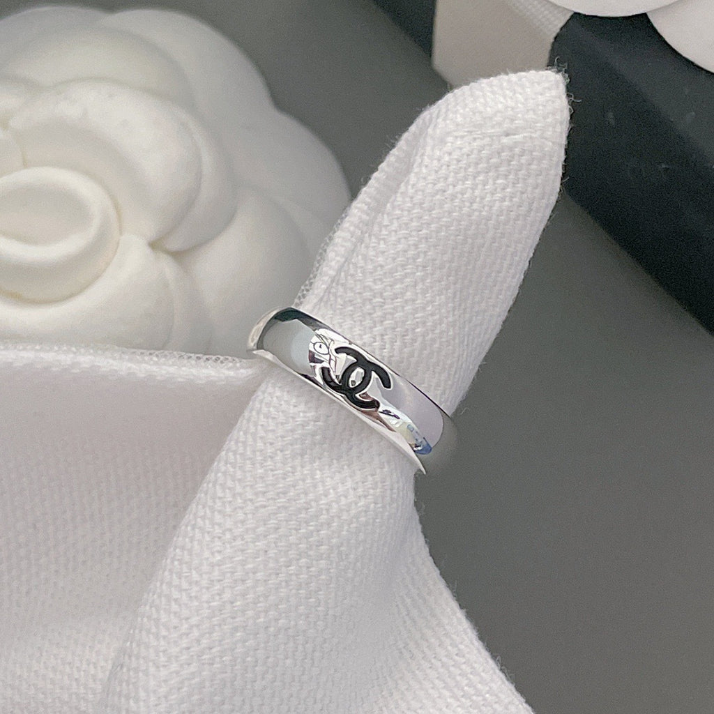 Vintage Logo Ring | Gold & Silver