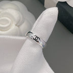 Vintage Logo Ring | Gold & Silver