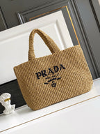Raffia Woven Tote Bag | Large | Premium Quality |