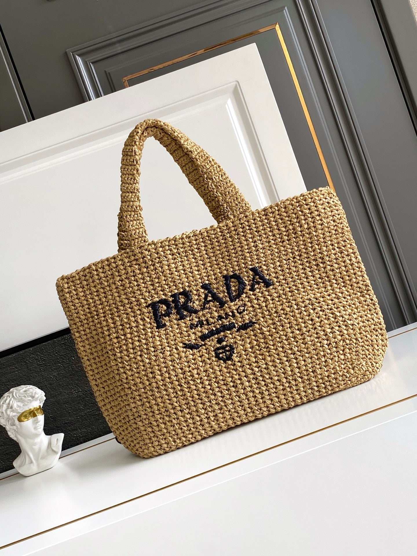 Raffia Woven Tote Bag | Large | Premium Quality |
