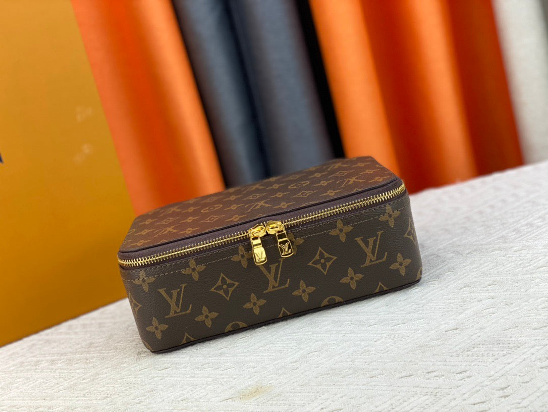 Monogram Canvas Jewelry Box | 3 Prints · 3 Sizes