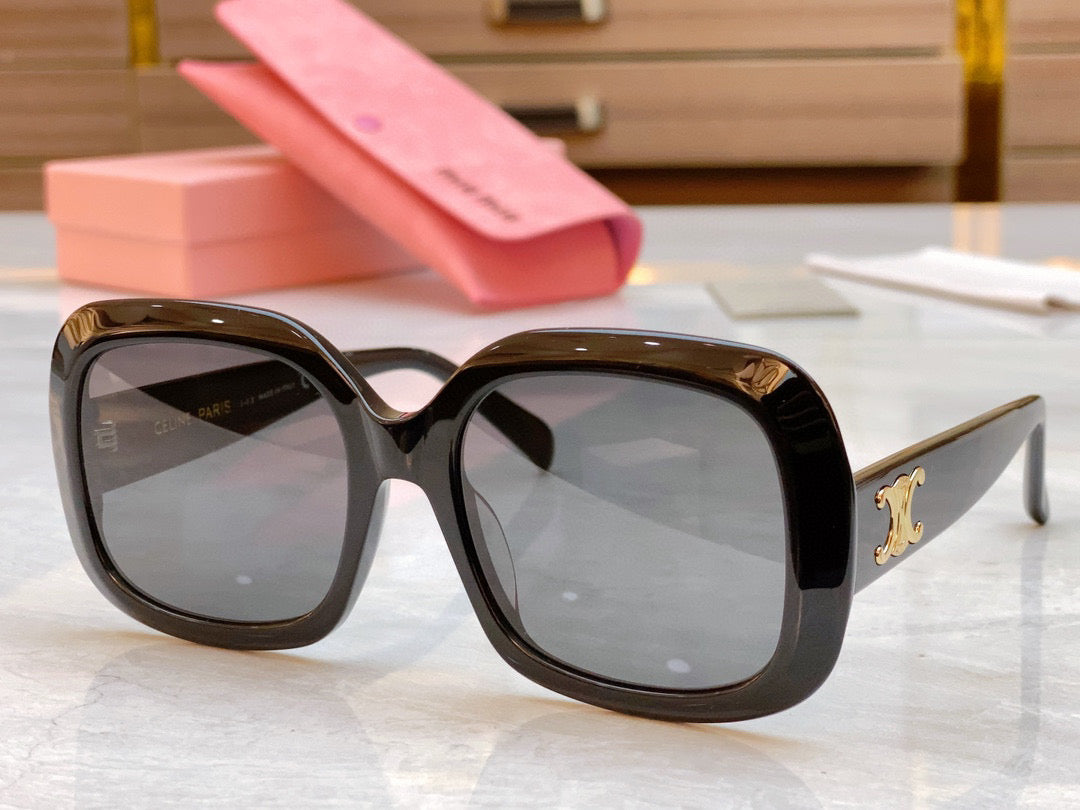 CE*L*NE TRIOMPHE XL 01 SUNGLASSES IN ACETATE