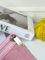 D Bow Logo Card Holder | S2867/ S2866| Lambskin |