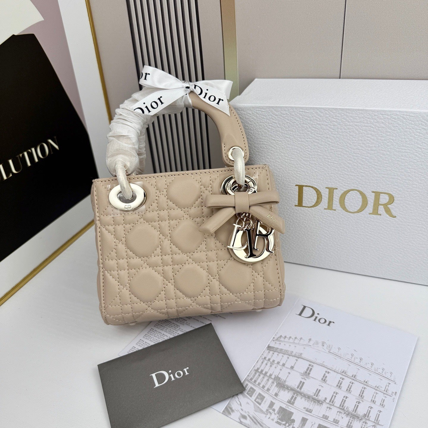 Classic Lady Bow Top-Handle Bag 26ss