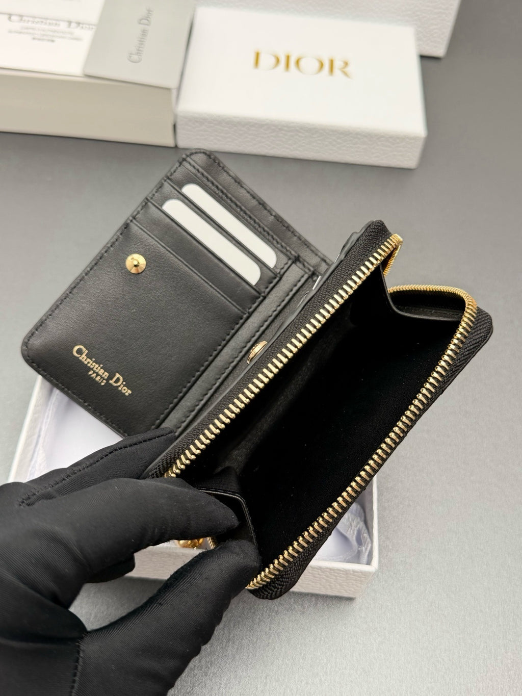 Cato Glycine Quilted Leather Wallet  (Premium Quality )