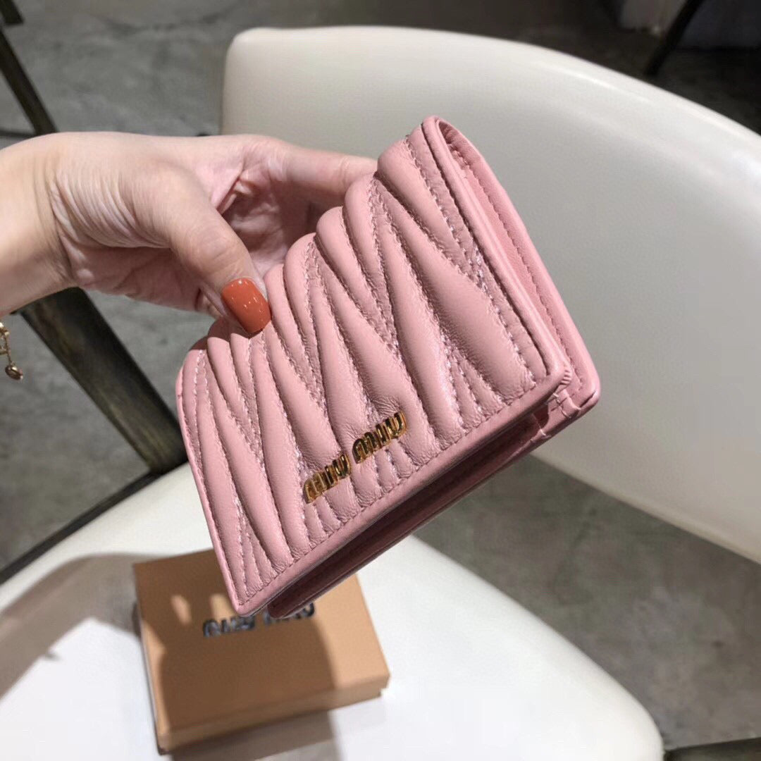 M*u**M*u Black Pink Wallet