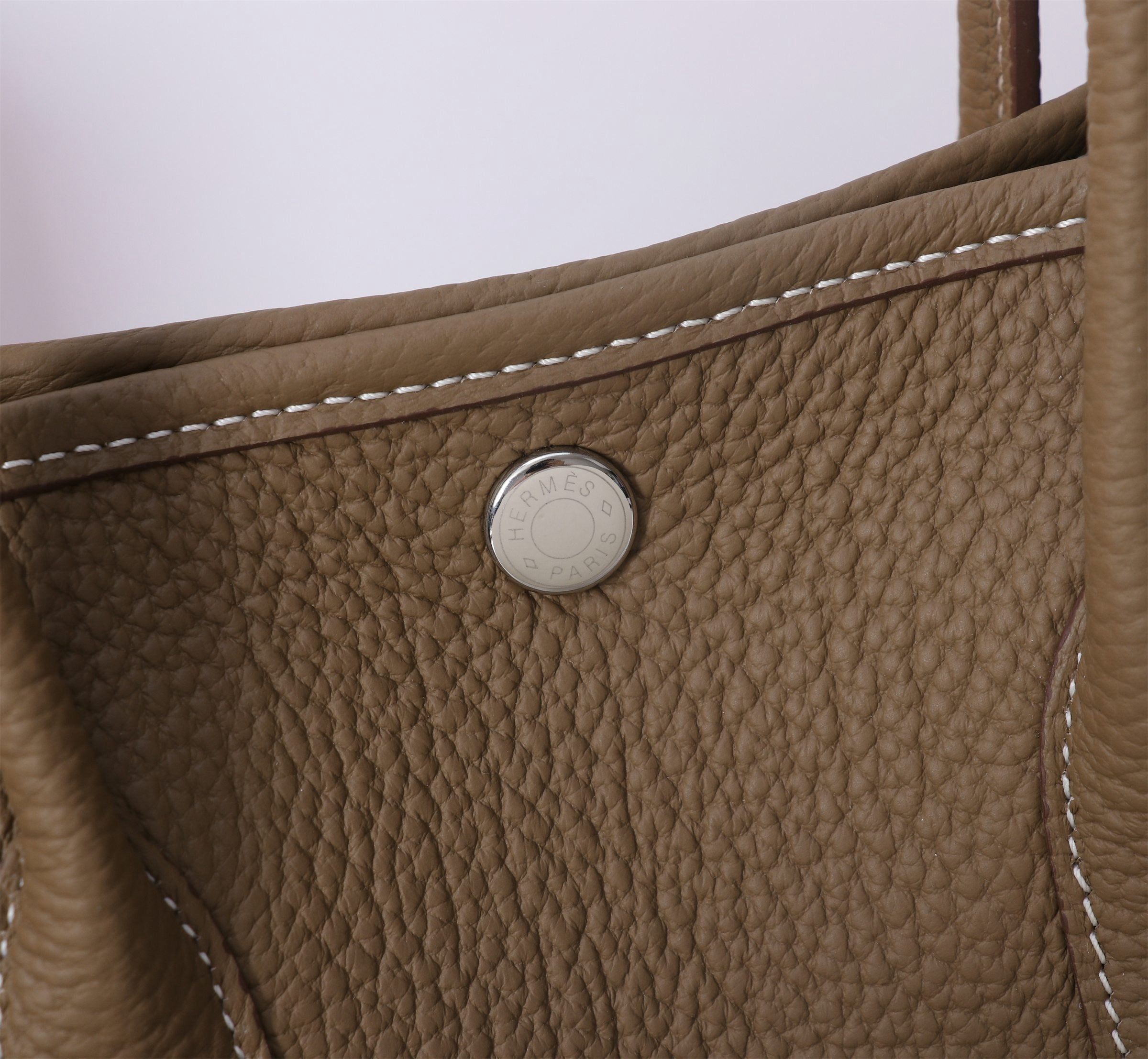 Garden Party Tote — Genuine Cowhide Leather (Premium quality)